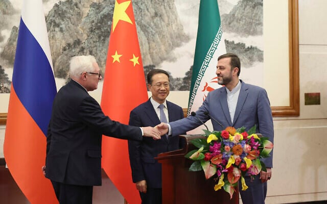 Russia warns of ‘catastrophic’ consequences if Trump carries out threat to bomb Iran | The Times of&nbsp;Israel