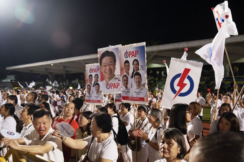 Singapore’s People’s Action Party boosts vote share in landslide&nbsp;victory
