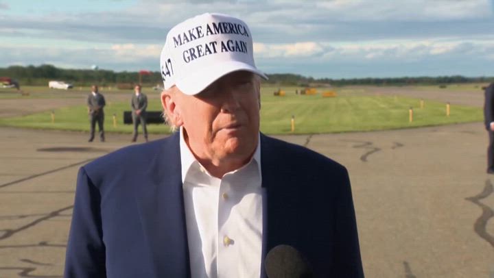 Trump suffering ‘emotional overload’, says Russia after his criticism of drone strikes on&nbsp;Ukraine