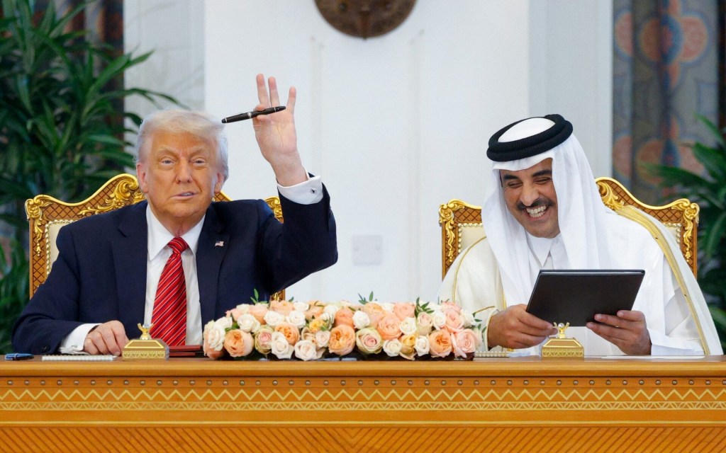 Trump signs armed drones deal with&nbsp;Qatar